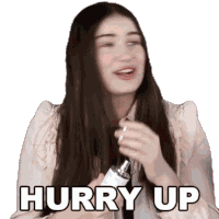 Hurry Up Marissa Rachel Sticker