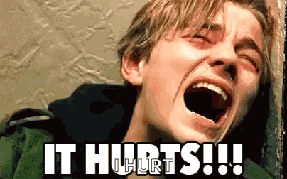 Hurt Leonardo Dicaprio GIF