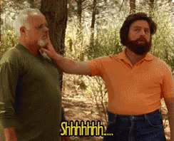 Hush GIF