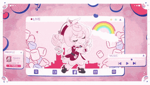 Hyacine Character Trailer Hyacine Character Introduction GIF