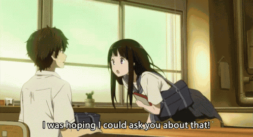 Hyouka Oreki Houtarou GIF