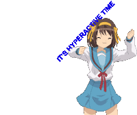 Hyperactive Hyper Sticker