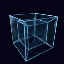 Hypercube Tesseract GIF