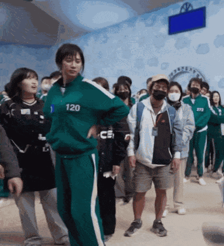 Hyun Ju Squid Game GIF