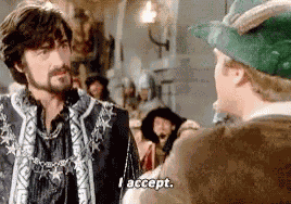 I Accept Glove GIF