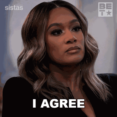 I Agree Fatima GIF