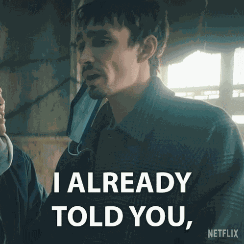 I Already Told You It'S Not Gonna Happen Klaus Hargreeves GIF