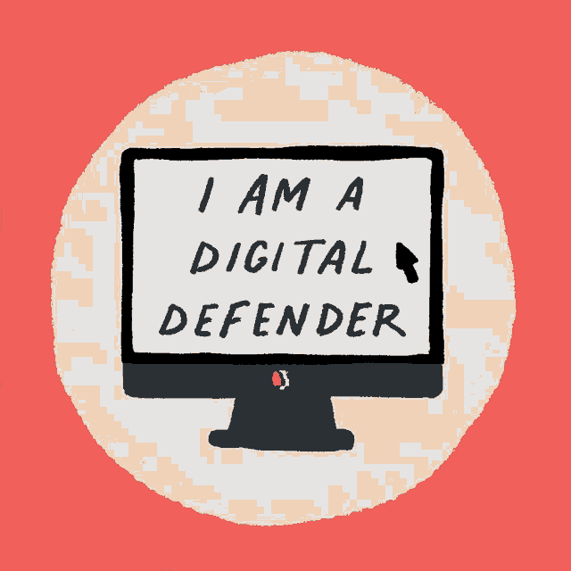 I Am A Digital Defender Volunteer GIF