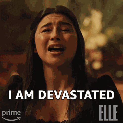 I Am Devastated Shannon GIF