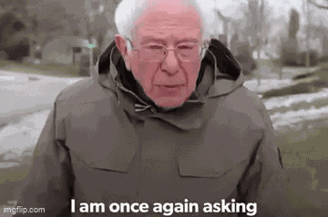 I Am Once Again Asking GIF