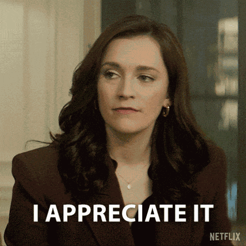 I Appreciate It Kate Lockwood GIF