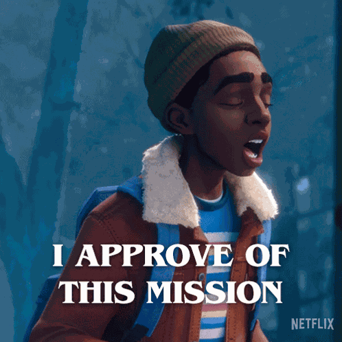 I Approve Of This Mission Lucas GIF