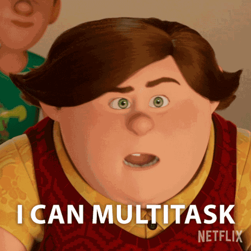 I Can Multitask Toby Domzalski GIF