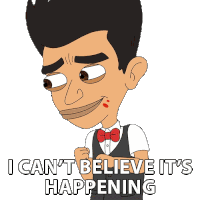 I Cant Believe Its Happening Jay Bilzerian Sticker