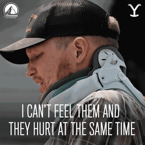I Cant Feel Them And They Hurt At The Same Time Jimmy Hurdstrom GIF