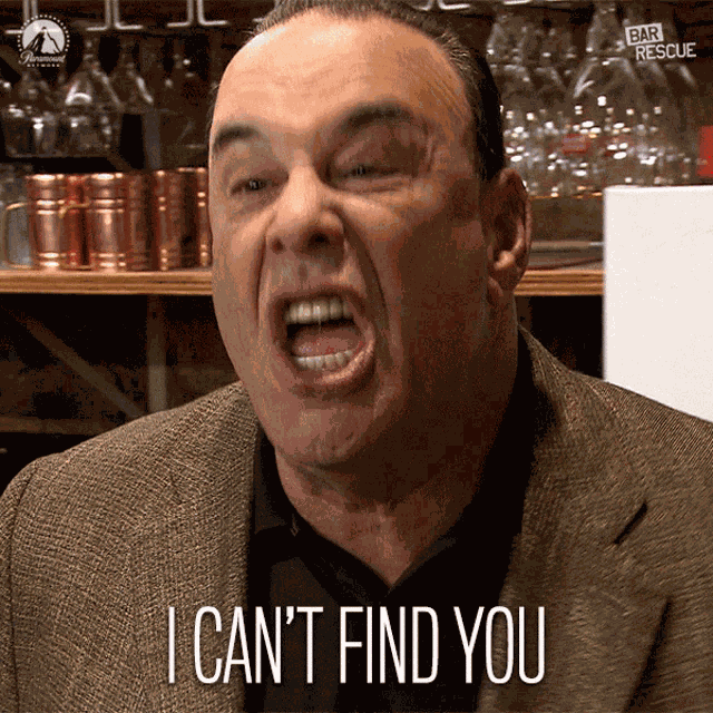 I Cant Find You Jon Taffer GIF