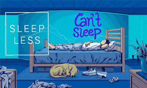 I Can'T Sleep GIF