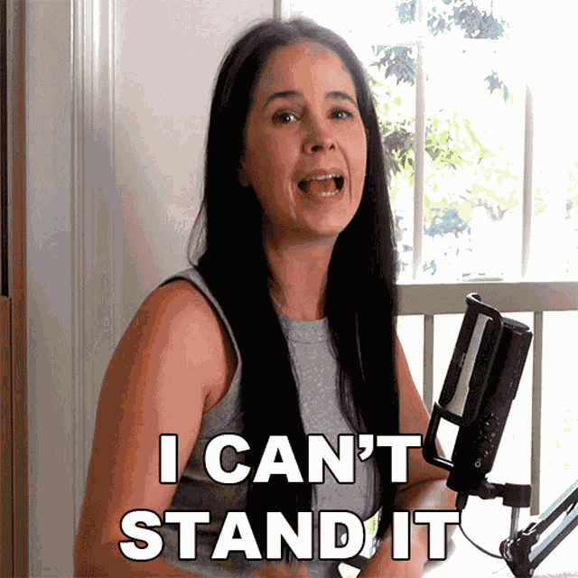 I Cant Stand It Rachel Smith GIF