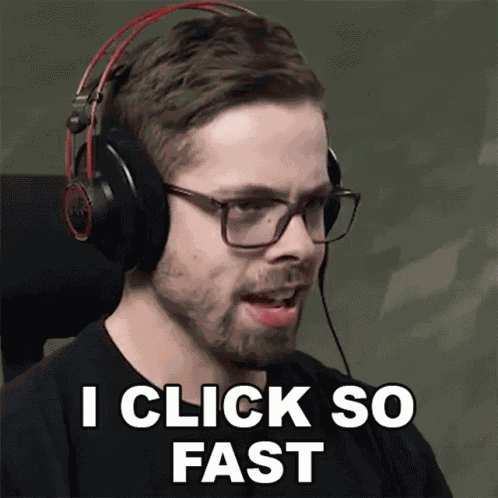 I Click So Fast Nick Zetta GIF
