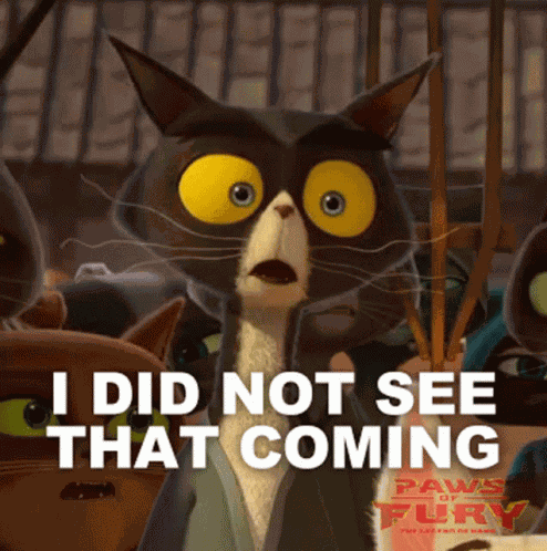 I Did Not See That Coming Ichiro GIF