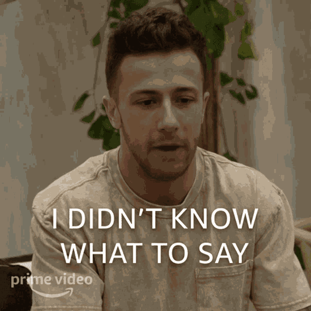 I Didnt Know What To Say Taylor GIF