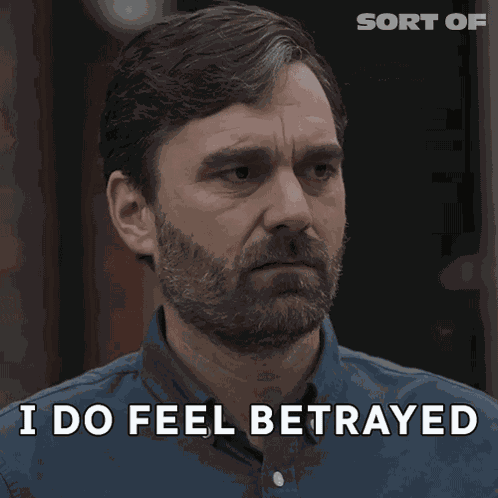 I Do Feel Betrayed Paul GIF