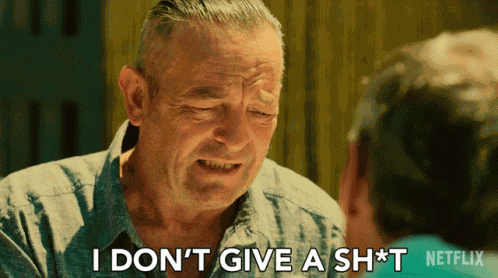 I Dont Give A Crap Clint Collins GIF