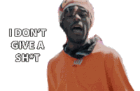 I Dont Give A Shit Lil Uzi Vert Sticker