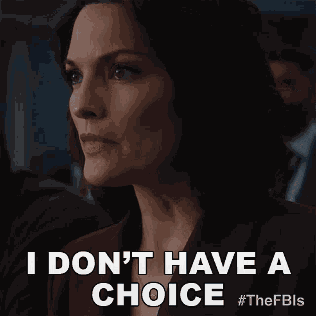 I Dont Have A Choice Isobel Castille GIF