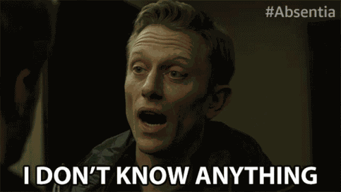 I Dont Know Anything Neil Jackson GIF