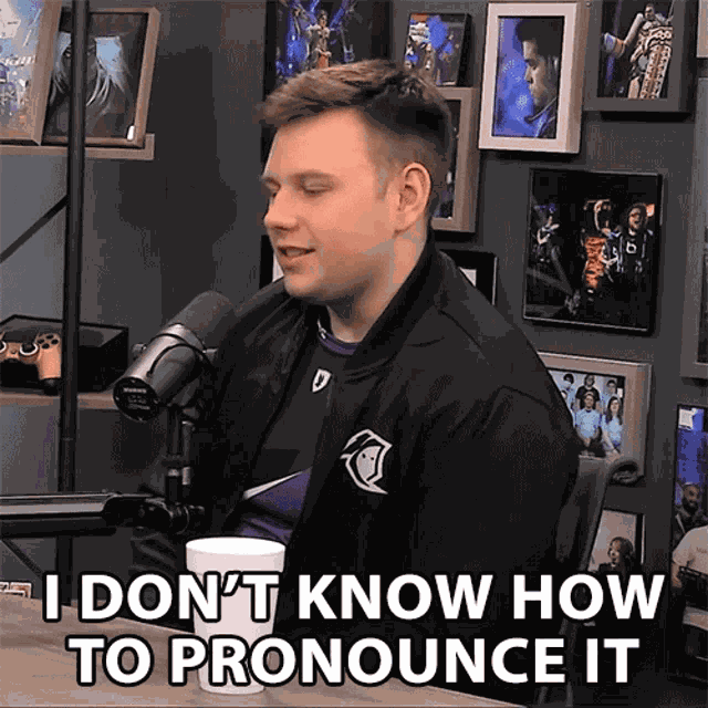 I Dont Know How To Pronounce It How Do You Say That GIF