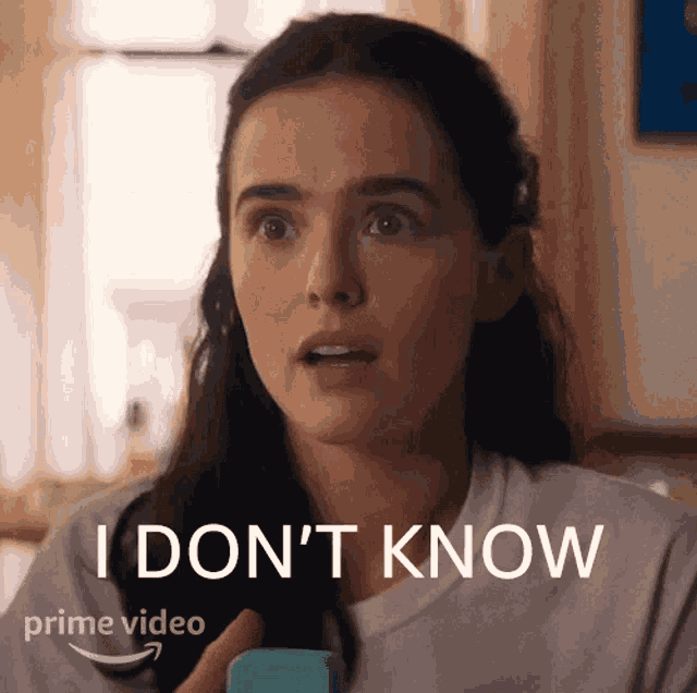 I Dont Know What To Say Zoey Deutch GIF