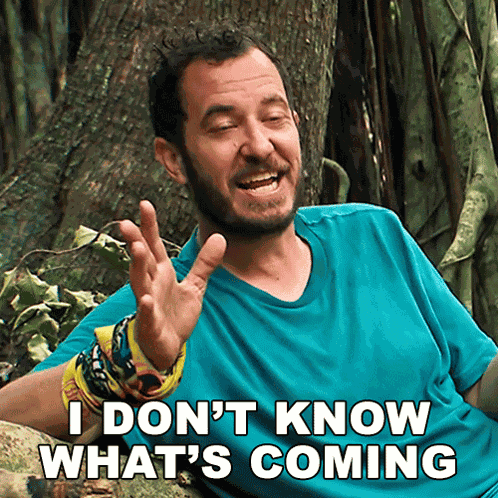 I Don'T Know What'S Coming Rick Devens GIF