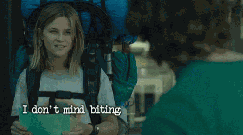 I Dont Mind Biting Michiel Huisman GIF