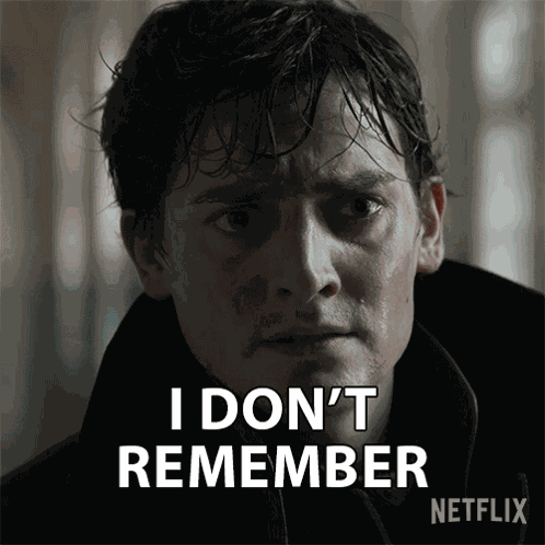 I Dont Remember Daniel Solace GIF