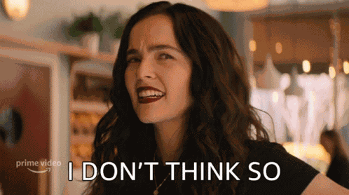 I Dont Think So Zoey Deutch GIF