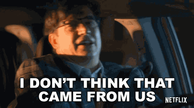 I Dont Think That Came From Us Ken Marino GIF