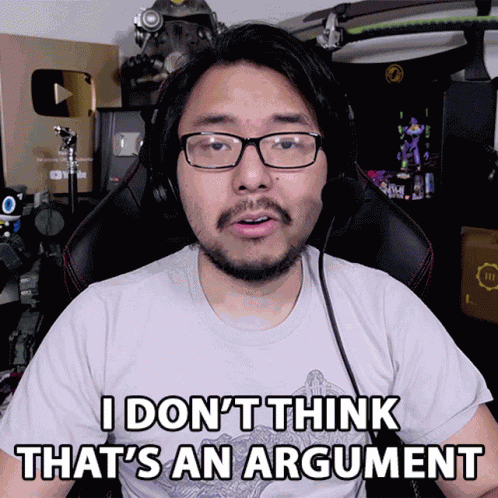 I Dont Think Thats An Argument Yongyea GIF