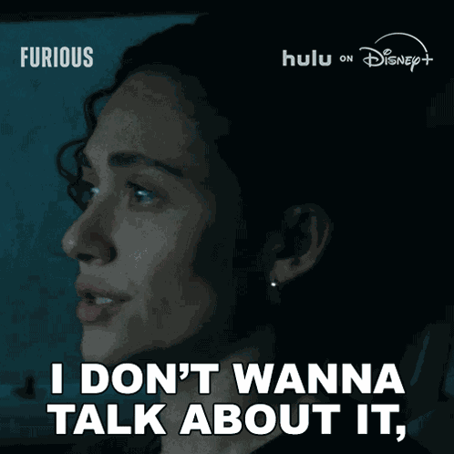 I Don'T Wanna Talk About It Okay Fbi Agent Alice Black GIF