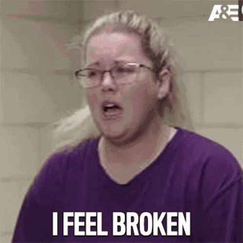I Feel Broken Ashley GIF