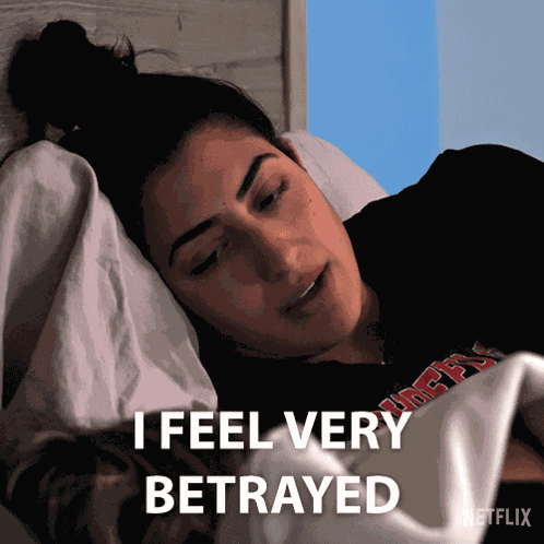 I Feel Very Betrayed Magan GIF