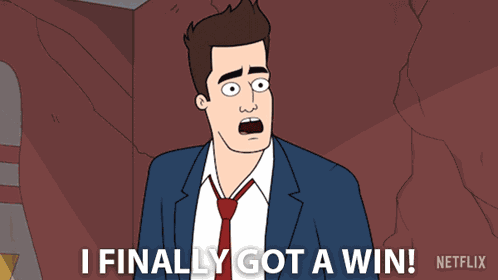 I Finally Got A Win Matty Mulligan GIF