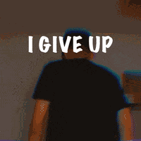 I Give Up Bebe GIF