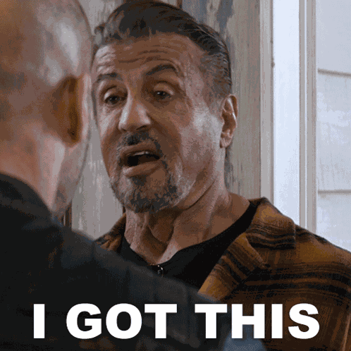 I Got This Barney Ross GIF