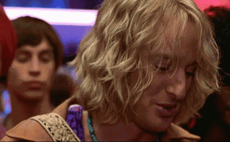 I Guess You Can Dere-lick My Balls, Cap-i-tan! - Owen Wilson As Hansel In Zoolander GIF
