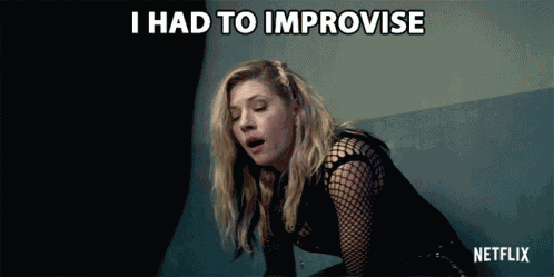I Had To Improvise Katheryn Winnick GIF