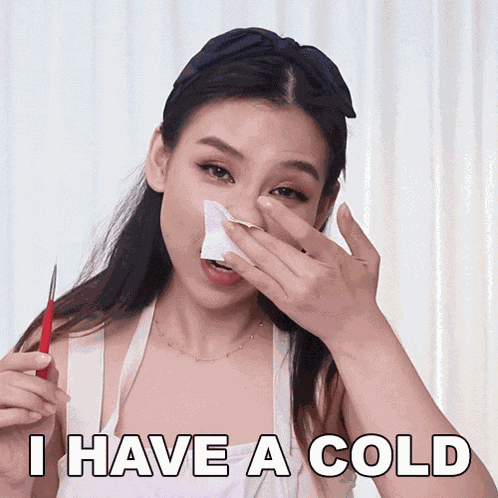 I Have A Cold Tina Yong GIF