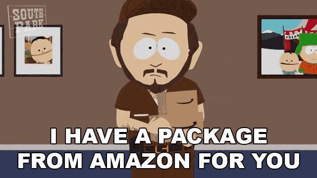 I Have A Package From Amazon For You Gerald Broflovski GIF