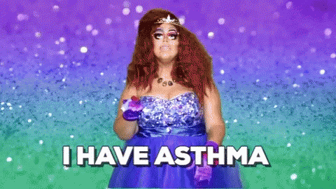 I Have Asthma Miss Crime Scene GIF