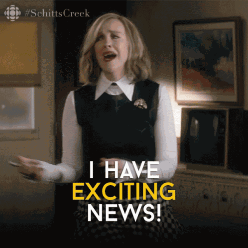 I Have Exciting News Catherine O Hara GIF